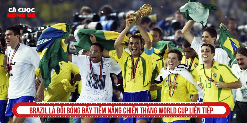 Brazil là đội bóng ghi trong danh sách lịch sử thắng liên tiếp