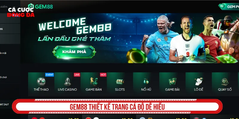 Trang cá độ bóng đá thiết kế giao dịch tối ưu